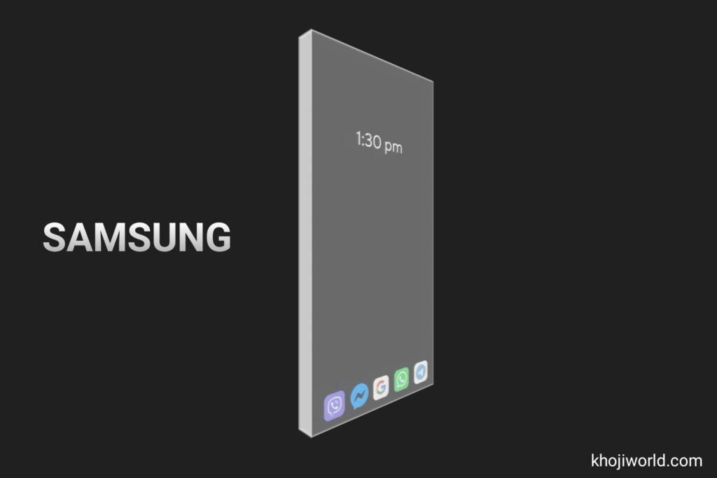 New Samsung Transparent Smartphone 