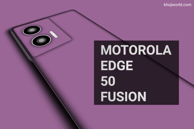 Motorola edge 50 fusion