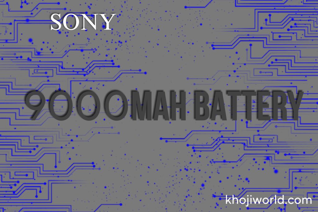 Sony 9000mAh बैटरी